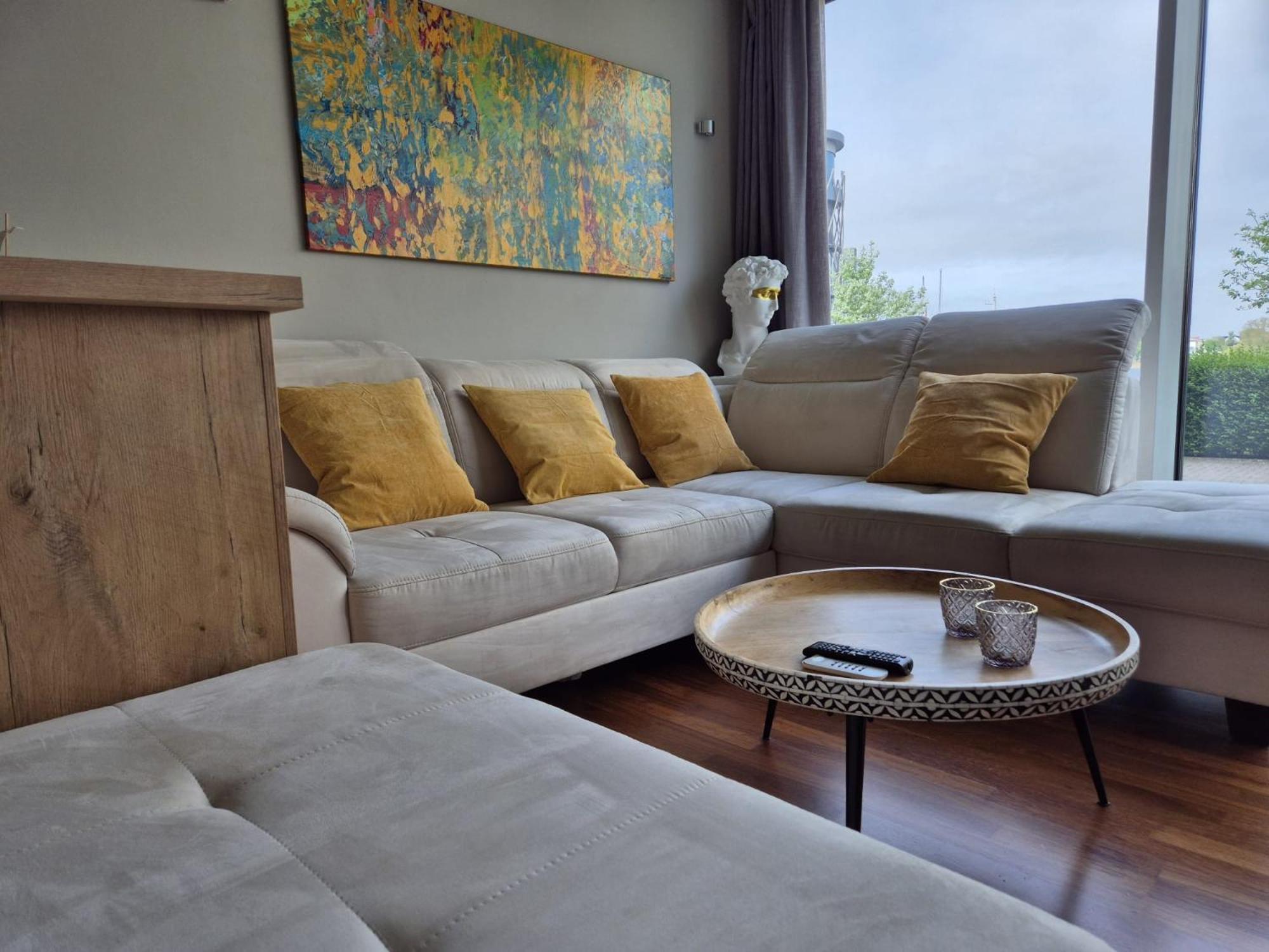 "Myharbourfront", Luxurioeses Wohnen An Der Hafenmole Apartment Rostock Bagian luar foto