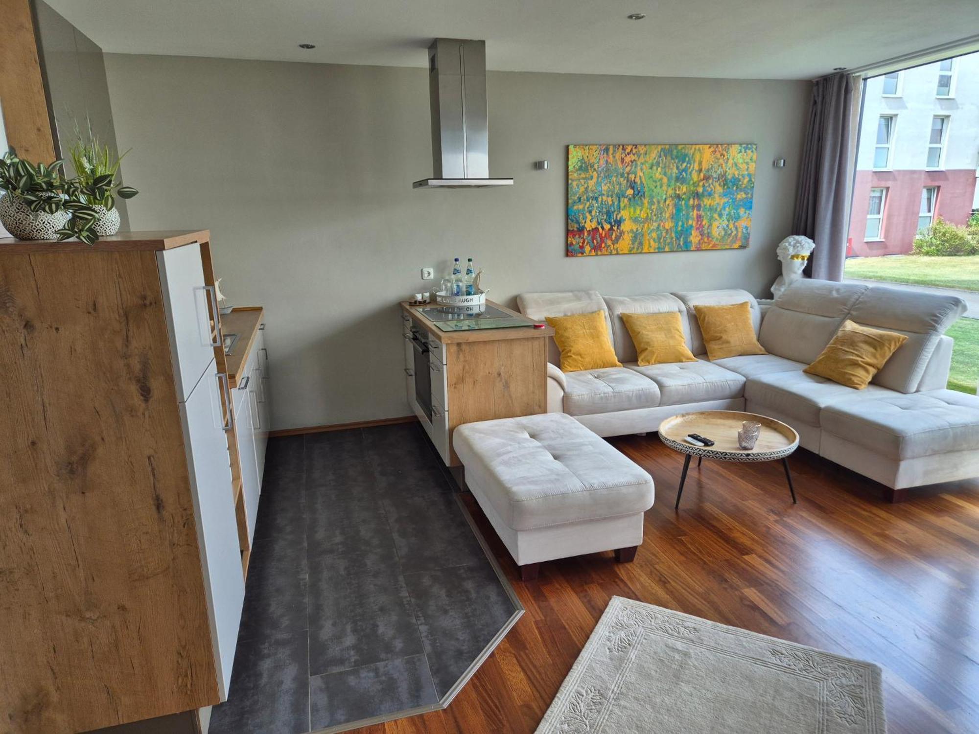 "Myharbourfront", Luxurioeses Wohnen An Der Hafenmole Apartment Rostock Bagian luar foto
