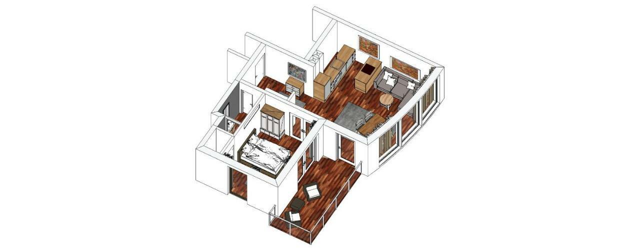 "Myharbourfront", Luxurioeses Wohnen An Der Hafenmole Apartment Rostock Bagian luar foto